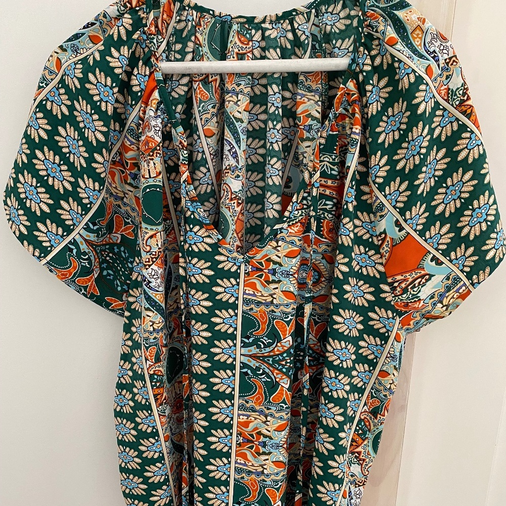 Shein Curve Floral Blouse / Shirt Sz. 2XL